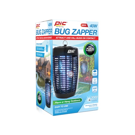 Pic Bug Zapper 40W Blue Uv 40W-ZAPPER